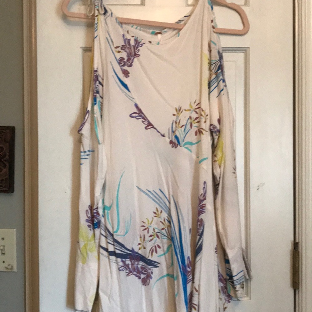 FREE PEOPLE Open Shoulder Dress Size Small